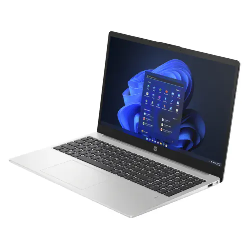 Laptop HP 250 G10 9G233ET, 15.6" FHD, Intel® Core™ i5-1334U pana 4.6 GHz, 16GB RAM DDR4, SSD 512GB, Intel® Iris® Xᵉ Graphics, Fara sistem de operare, Metalic Silver - Imagine 2