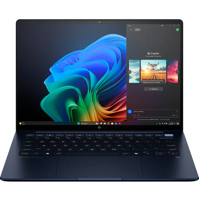 Laptop HP EliteBook X Ultra G1i B68Z6ET, 2-IN-1, 14" WQXGA+, Intel® Core™ Ultra 7 266V, 16GB RAM, SSD 512GB, Intel Arc Graphics 140V, Windows 11 Pro, Atmosphere Blue - Imagine 1