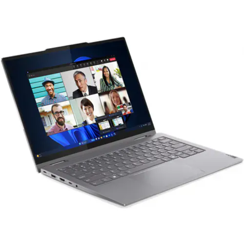 Laptop LENOVO ThinkBook 14 2-in-1 G4 IML 21MX0013RM, 14" WUXGA Touch, Intel® Core™ Ultra 7 155U, 16GB RAM, SSD 512GB, Intel Graphics, Windows 11 Pro, Luna Gray - Imagine 3