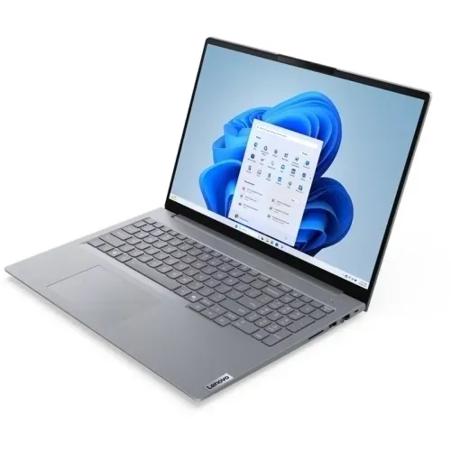 Laptop LENOVO Thinkbook 16 G8 IRL 21SK007YRI, 16" WUXGA, Intel® Core™ Ultra 7 255H, 16GB RAM, SSD 512GB, Intel Graphics, Fara sistem de operare, Arctic Grey - Imagine 3