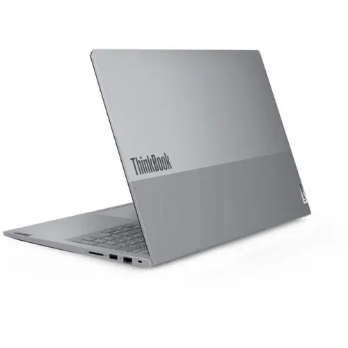 Laptop LENOVO Thinkbook 16 G8 IRL 21SK007YRI, 16" WUXGA, Intel® Core™ Ultra 7 255H, 16GB RAM, SSD 512GB, Intel Graphics, Fara sistem de operare, Arctic Grey - Imagine 5