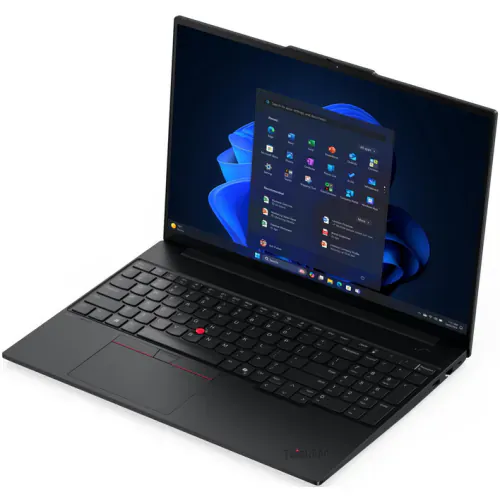 Laptop LENOVO ThinkPad E16 Gen 3 21TF003CRI, 16" WUXGA, Intel® Core™ 7 240H, 16GB RAM, SSD 512GB, Intel Graphics, Windows 11 Pro, Black - Imagine 6