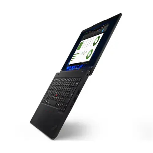 Laptop LENOVO ThinkPad L14 Gen 5 21L10032RI, 14" WUXGA, Intel® Core™ Ultra 7 155U, 16GB RAM, SSD 512GB, Intel Graphics, Windows 11 Pro, Eclipse Black - Imagine 2