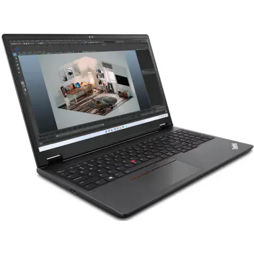 Laptop LENOVO ThinkPad P16v Gen 2 21KX0010RI, 16" WQUXGA, Intel® Core™ Ultra 9 185H, 64GB RAM, SSD 1TB, nVidia GeForce RTX 3000 Ada 8GB GDDR6, Windows 11 Pro, Black - Imagine 2