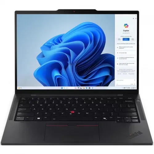Laptop LENOVO ThinkPad T14s Gen 5 21LS002DRI, 14" WUXGA, Intel® Core™ Ultra 7 155U, 32GB RAM, SSD 1TB, Intel Graphics, Windows 11 Pro, Black - Imagine 1