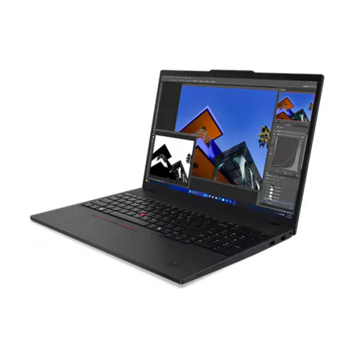 Laptop LENOVO ThinkPad T16 Gen 3 21MN005DRI, 16" WUXGA, Intel® Core™ Ultra 7 155U, 64GB RAM, SSD 1TB, Intel Graphics, Windows 11 Pro, Black - Imagine 4