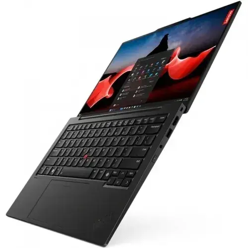 Laptop LENOVO ThinkPad X1 Carbon Gen 12 21KC006GRI, 14" 2.8K OLED 120Hz Touch, Intel® Core™ Ultra 7 155U, 32GB RAM, SSD 1TB, Intel Integrated Graphics, Windows 11 Pro, Black - Imagine 2