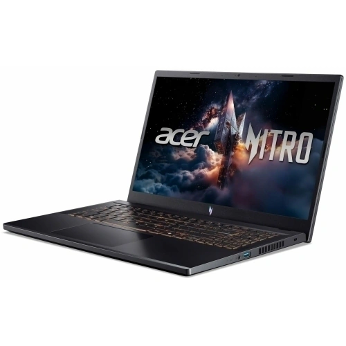 Laptop Acer Nitro V 15 AI ANV15-42-R0LW NH.QV4EX.006, AMD Ryzen 5 7640HS, 15.6 inch, RAM 16GB, SSD 512GB, nVidia GeForce RTX 4050 6GB, Fara sistem de operare, Obsidian Black - Imagine 3