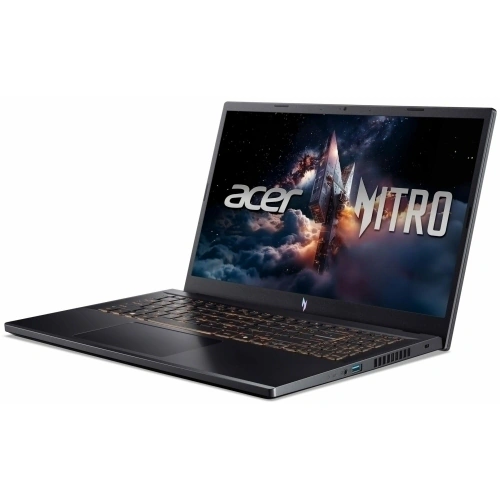 Laptop Acer Nitro V 15 AI ANV15-42-R4DB NH.U31EX.003, AMD Ryzen 7 7445HS, 15.6 inch, RAM 16GB, SSD 1TB, nVidia GeForce RTX 4050 6GB, Fara sistem de operare, Obsidian Black - Imagine 3
