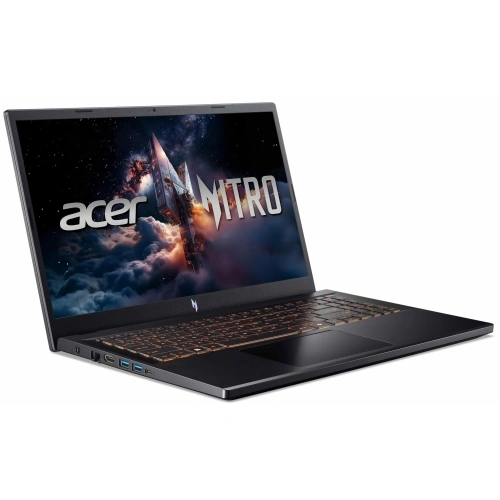 ACER Laptop Acer Nitro V 15 ANV15-52-5063 NH.QZ7EX.00R, Intel Core i5-13420H, 15.6 inch, RAM 16GB, SSD 512GB, nVidia GeForce RTX 5050 8GB, Fara sistem de operare, Obsidian Black - IT-Fashion.ro