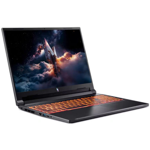 ACER Laptop Acer Nitro V 16 AI NH.U1KEX.005, AMD Ryzen 5 240, 16 inch, RAM 16GB, SSD 512GB, nVidia GeForce RTX 3050 6GB, Linux, Shale Black - IT-Fashion.ro