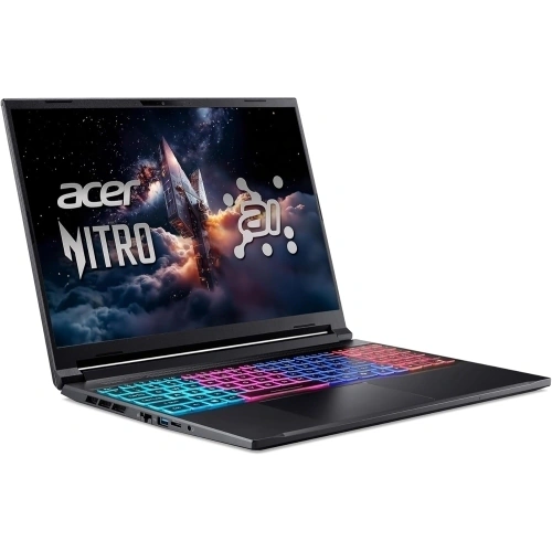 ACER Laptop Acer Nitro V 16S AI ANV16S-61-R7B2 NH.QXNEX.00A, AMD Ryzen AI 9 365, 16 inch, RAM 32GB, SSD 1TB, nVidia GeForce RTX 5070 8GB, Fara sistem de operare, Obsidian Black - IT-Fashion.ro