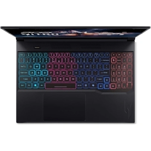 Laptop Acer Nitro V 16S ANV16S-71-94DP NH.U29EX.003, Intel Core 9 270H, 16 inch, RAM 32GB, SSD 1TB, nVidia GeForce RTX 5070 8GB, Fara sistem de operare, Obsidian Black - Imagine 4