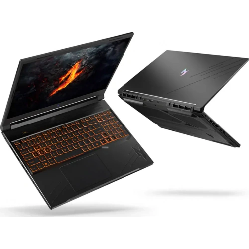 Laptop Acer Nitro V16 ANV16-72-74WZ NH.QZREX.009, Intel Core 7 240H, 16 inch, RAM 16GB, SSD 1TB, nVidia GeForce RTX 5070 8GB, Fara sistem de operare, Obsidian Black - Imagine 4
