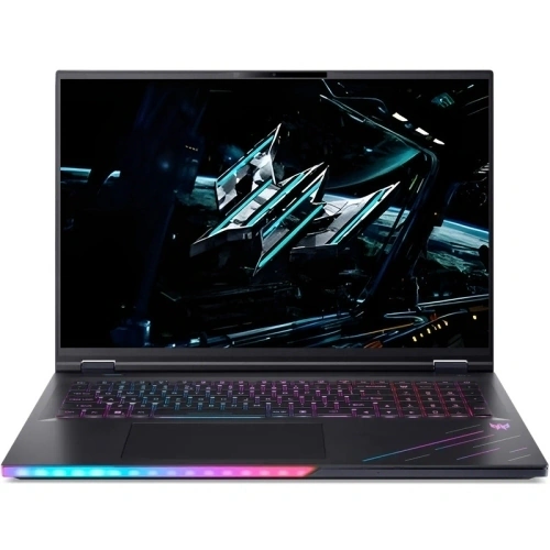 Laptop Acer Predator Helios 18 AI PH18-73-96HZ NH.QVYEX.003, Intel Core Ultra 9 275HX, 18 inch, RAM 32GB, SSD 2TB, nVidia GeForce RTX 5080 16GB, Windows 11 Pro, Abyssal Black - Imagine 1
