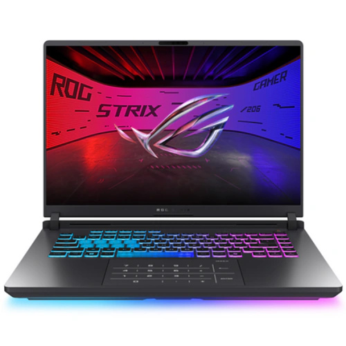 Laptop ASUS ROG Strix G16 (2025) G615JPR-S5045, Intel Core i9-14900HX, 16 inch, RAM 16GB, SSD 1TB, nVidia GeForce RTX 5070 8GB, Fara sistem de operare, Eclipse Gray - Imagine 1