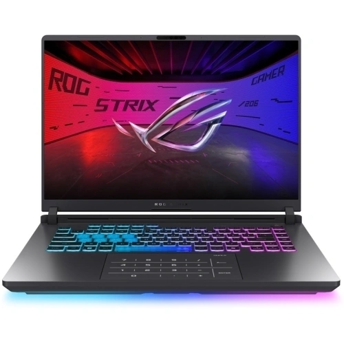 Laptop ASUS ROG Strix G16 (2025) G615LH-S5043, Intel Core Ultra 7 255HX, 16 inch, RAM 32GB, SSD 1TB, nVidia GeForce RTX 5050 8GB, Fara sistem de operare, Eclipse Gray - Imagine 1