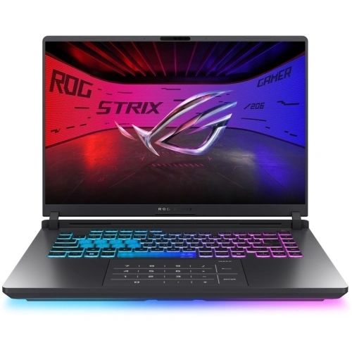 Laptop ASUS ROG Strix G16 (2025) G615LH-S5047, Intel Core Ultra 7 255HX, 16 inch, RAM 16GB, SSD 512GB, nVidia GeForce RTX 5050 8GB, Fara sistem de operare, Eclipse Gray - Imagine 1