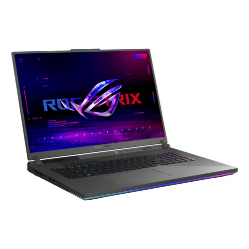 ASUS Laptop ASUS ROG Strix G18 (2025) G814FM-S8010, AMD Ryzen 9 9955HX, 18 inch, RAM 16GB, SSD 512GB, nVidia GeForce RTX 5060 8GB, Fara sistem de operare, Eclipse Gray - IT-Fashion.ro