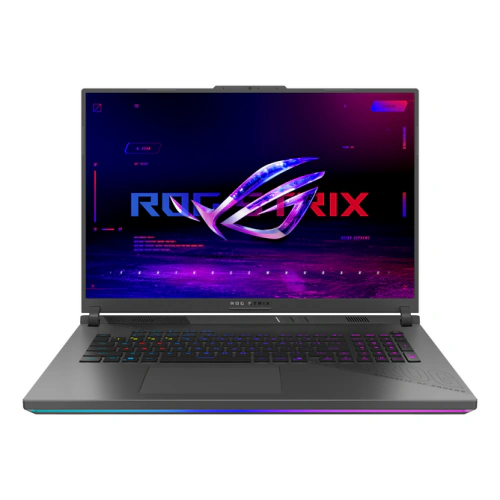 Laptop ASUS ROG Strix G18 (2025) G814FM-S8036, AMD Ryzen 9 9955HX, 18 inch, RAM 32GB, SSD 1TB, nVidia GeForce RTX 5060 8GB, Fara sistem de operare, Eclipse Gray - Imagine 1