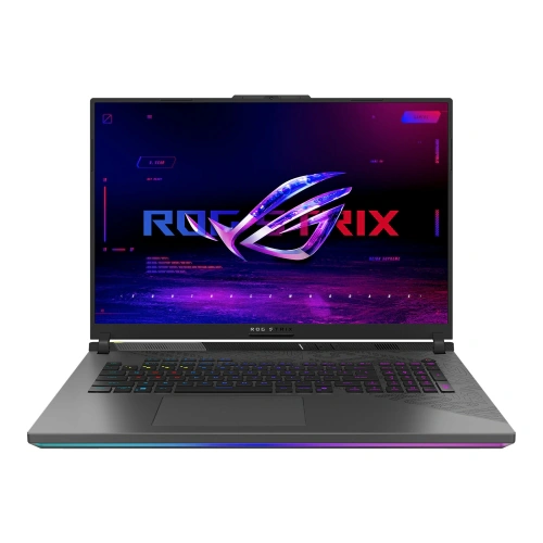 Laptop ASUS ROG Strix G18 (2025) G814FP-S8053, AMD Ryzen 9 9955HX, 18 inch, RAM 32GB, SSD 1TB, nVidia GeForce RTX 5070 8GB, Fara sistem de operare, Eclipse Gray - Imagine 1