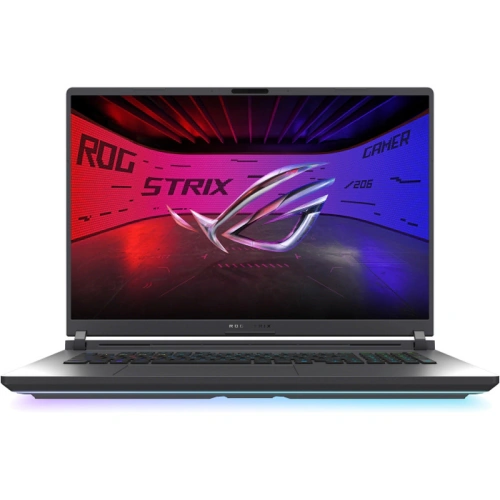 ASUS Laptop ASUS ROG Strix G18 (2025) G815JHR-S8042, Intel Core i7-14650HX, 18 inch, RAM 16GB, SSD 512GB, nVidia GeForce RTX 5050 8GB, Fara sistem de operare, Eclipse Gray - IT-Fashion.ro