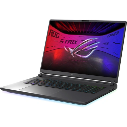 Laptop ASUS ROG Strix G18 (2025) G815JHR-S8042, Intel Core i7-14650HX, 18 inch, RAM 16GB, SSD 512GB, nVidia GeForce RTX 5050 8GB, Fara sistem de operare, Eclipse Gray - Imagine 3