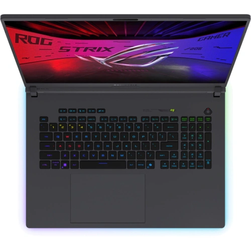 Laptop ASUS ROG Strix G18 (2025) G815JHR-S8042, Intel Core i7-14650HX, 18 inch, RAM 16GB, SSD 512GB, nVidia GeForce RTX 5050 8GB, Fara sistem de operare, Eclipse Gray - Imagine 5