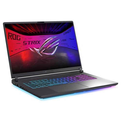 ASUS Laptop ASUS ROG Strix G18 (2025) G815JMR-S9102, Intel Core i9-14900HX, 18 inch, RAM 32GB, SSD 1TB, nVidia GeForce RTX 5060 8GB, Fara sistem de operare, Eclipse Gray - IT-Fashion.ro