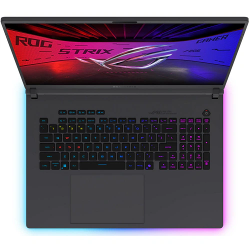 Laptop ASUS ROG Strix G18 (2025) G815LM-S9084, Intel Core Ultra 9 275HX, 18 inch, RAM 32GB, SSD 1TB, nVidia GeForce RTX 5060 8GB, Fara sistem de operare, Eclipse Gray - Imagine 4