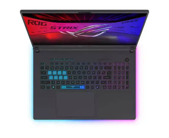 Laptop ASUS ROG Strix G18 (2025) G815LW-S9046, 18" WQXGA, Intel® Core™ Ultra 9 275HX, 32GB RAM, SSD 1 TB, nVidia GeForce RTX 5080 16GB, Fara sistem de operare, Eclipse Gray - Imagine 3