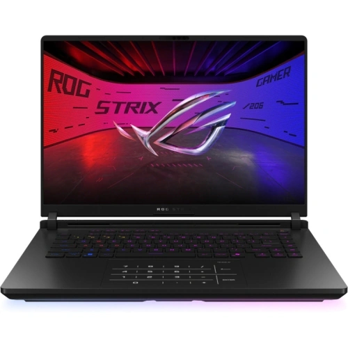 Laptop ASUS ROG Strix SCAR 16 G635LR-RW125X, Intel Core Ultra 9 275HX, 16 inch, RAM 64GB, SSD 2 x 2TB, nVidia GeForce RTX 5070 Ti 12GB, Windows 11 Pro, Off Black - Imagine 1