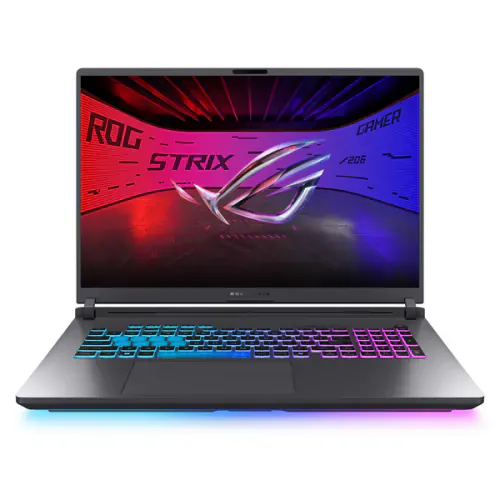 Laptop ASUS ROG Strix SCAR 18 MiniLED (2025) G815LW-S9050, 18" WQXGA, Intel® Core™ Ultra 9 275HX, 32GB RAM, SSD 2TB, nVidia GeForce RTX 5080 16GB, Fara sistem de operare, Eclipse Gray - Imagine 1