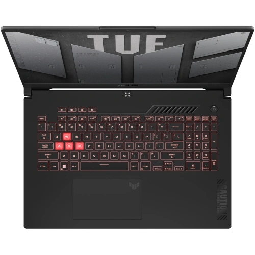 Laptop ASUS TUF Gaming A17 (2023) FA707NUG-HX156, AMD Ryzen 7 7445HS, 17.3 inch, RAM 16GB, SSD 512GB, nVidia GeForce RTX 4050 6GB, Fara sistem de operare, Mecha Gray - Imagine 5