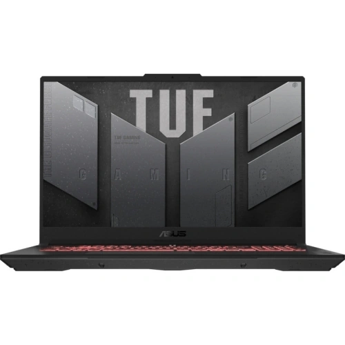 Laptop ASUS TUF Gaming A17 FA707NUG-HX165, AMD Ryzen 7 7445HS, 17.3 inch, RAM 16GB, SSD 2TB, NVIDIA GeForce RTX 4050 6GB, Fara sistem de operare, Mecha Gray - Imagine 2