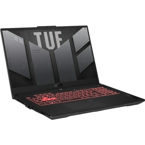 Laptop ASUS TUF Gaming A17 FA707NUG-HX165, AMD Ryzen 7 7445HS, 17.3 inch, RAM 16GB, SSD 2TB, NVIDIA GeForce RTX 4050 6GB, Fara sistem de operare, Mecha Gray - Imagine 4