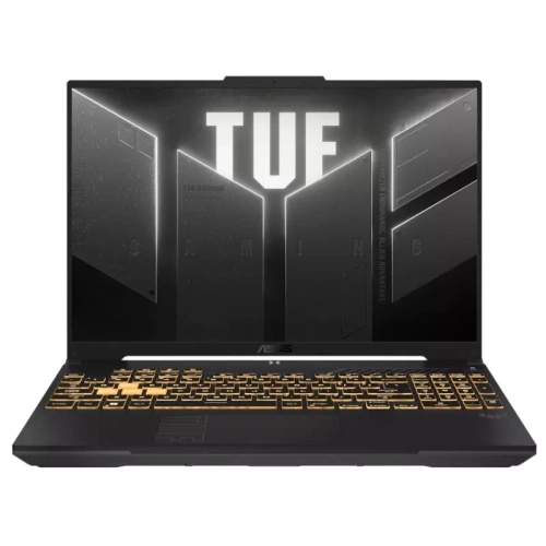 Laptop ASUS TUF Gaming F16 (2025) FX608JP-RV031, Intel Core i5-13450HX, 16 inch, RAM 32GB, SSD 1TB, nVidia GeForce RTX 5070 8GB, Fara sistem de operare, Jaeger Gray - Imagine 1