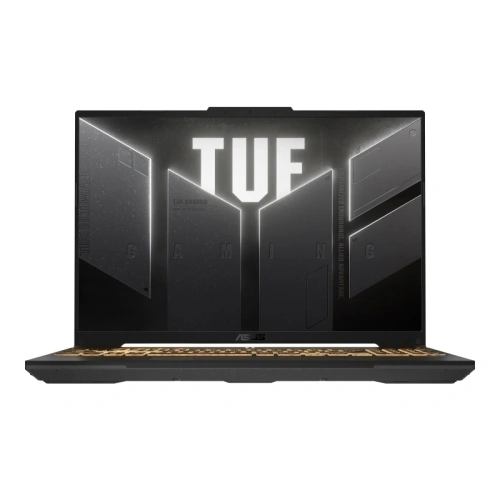 Laptop ASUS TUF Gaming F16 FX607VJ-RL080, 16 inch, Intel Core 5 210H, RAM 16GB, SSD 512GB, nVidia GeForce RTX 3050 6GB, Fara sistem de operare, Mecha Gray - Imagine 1