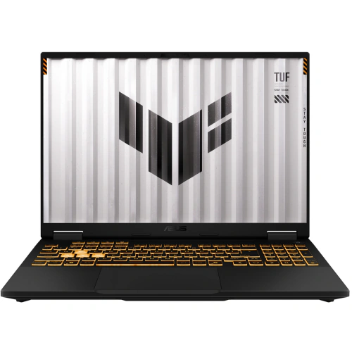 Laptop ASUS TUF Gaming F16 FX608JMR-RV157, Intel Core i5-14450HX, 16 inch, RAM 16GB, SSD 512GB, nVidia GeForce RTX 5060 8GB, Fara sistem de operare, Jaeger Gray - Imagine 1