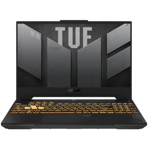 Laptop ASUS TUF Gaming F17 FX707VJ-HX075, Intel Core 5 210H, 17.3 inch, RAM 16GB, SSD 512GB, nVidia GeForce RTX 3050 6GB, Fara sistem de operare, Mecha Gray - Imagine 1