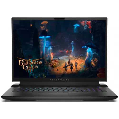 Laptop DELL Alienware M18 R2 AWM18R2I9644RTXWP, 18" WQXGA 165Hz, Intel® Core™ i9-14900HX, 64GB RAM, SSD 2x 2TB, GeForce RTX 4090 16GB, Windows 11 Pro, Dark Metallic Moon - Imagine 1