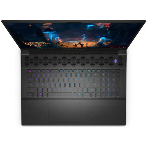 Laptop DELL Alienware M18 R2 AWM18R2I9644RTXWP, 18" WQXGA 165Hz, Intel® Core™ i9-14900HX, 64GB RAM, SSD 2x 2TB, GeForce RTX 4090 16GB, Windows 11 Pro, Dark Metallic Moon - Imagine 5