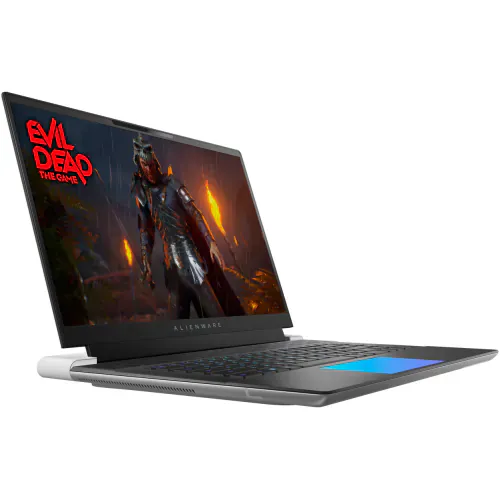 Laptop DELL Alienware X16 R2 DAX16R2QU9185H32GB2TB16GW3Y-05, 16" WQXGA, Intel® Core™ Ultra 9 185H, 32GB RAM, SSD 2TB, GeForce RTX 4090 16GB, Windows 11, Lunar Silver - Imagine 3