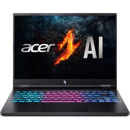 Laptop gaming ACER Nitro 14 AN14-41 NH.QSSEX.009, 16" WQXGA 120Hz, AMD® Ryzen™ 7 8845HS, 32GB RAM, SSD 1TB, nVidia GeForce RTX 4060 8GB, Fara sistem de operare, Obsidian Black - Imagine 4
