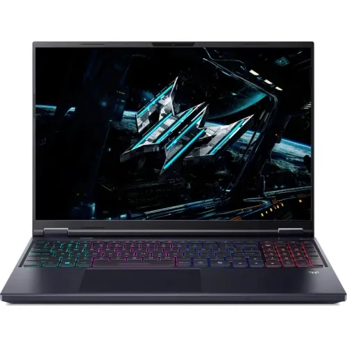 Laptop gaming ACER Predator Helios Neo 16 AI PHN16-73-72GJ NH.QVUEX.002, 16" WQXGA 180Hz, Intel® Core™ Ultra 7 255HX, 16GB RAM, SSD 1TB, nVidia GeForce RTX 5060 8GB, Fara sistem de operare, Abyssal Black - Imagine 1