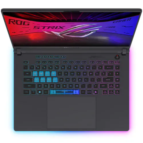 Laptop gaming ASUS ROG Strix G16 G615JHR-RV081, 16", FHD+, Intel® Core™ i7-14650HX, 32GB RAM, SSD 512GB, nVidia GeForce RTX 5050 8GB, Fara sistem de operare, Eclipse Gray - Imagine 3