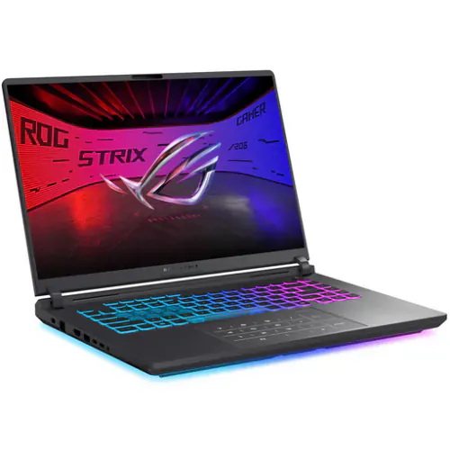 Laptop Gaming ASUS ROG Strix G16 G615JM-RV014, 16" FHD+, Intel® Core™ i5-13450HX, 16GB RAM, SSD 1TB, nVidia GeForce RTX 5060 8GB GDDR7, Fara sistem de operare, Eclipse Gray - Imagine 4