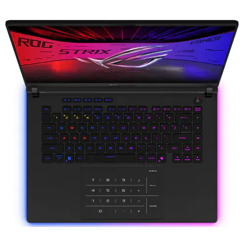 Laptop Gaming ASUS ROG Strix SCAR 16 MiniLED (2025) G635LW-RW071, 16" WQXGA, Intel® Core™ Ultra 9 275HX, 64GB RAM, SSD 2TB, nVidia GeForce RTX 5080 16GB, Fara sistem de operare, Off Black - Imagine 3