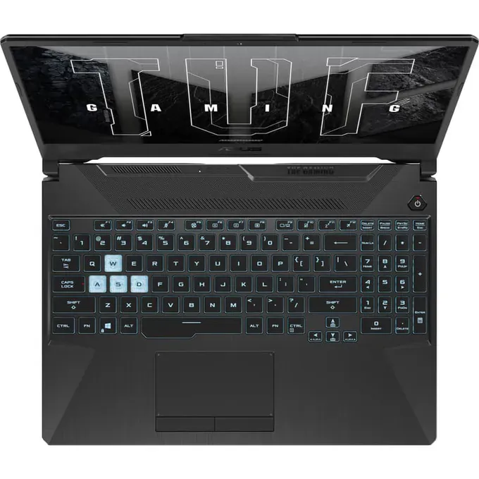 Laptop Gaming ASUS TUF A15 FA506NCG-HN213, 15.6" Full HD, AMD Ryzen™ 7 7445HS, 16GB RAM, SSD 512GB, nVidia GeForce RTX 3050 4GB GDDR6, Fara sistem de operare, Graphite Black - Imagine 3
