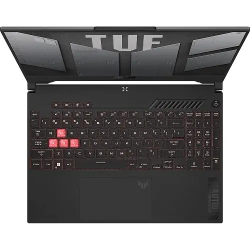 Laptop gaming ASUS TUF A15 FA507NUR-LP003, 15.6" Full HD 144Hz, AMD® Ryzen™ 7 7435HS, 16GB RAM, SSD 512 GB, nVidia GeForce RTX 4050 6GB GDDR6, Fara sistem de operare, Mecha Gray - Imagine 3